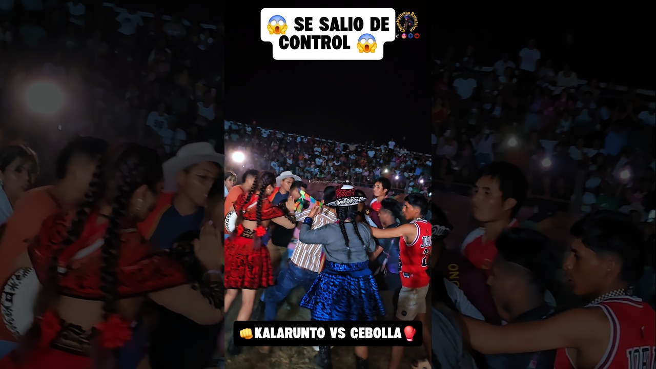 CEBOLLITA se sali&oacute; de C0NTR0L 🔥😱 #chumbivilcas #takanakuy #mma #ufc #ufc300 #luchalibre #boxylucha