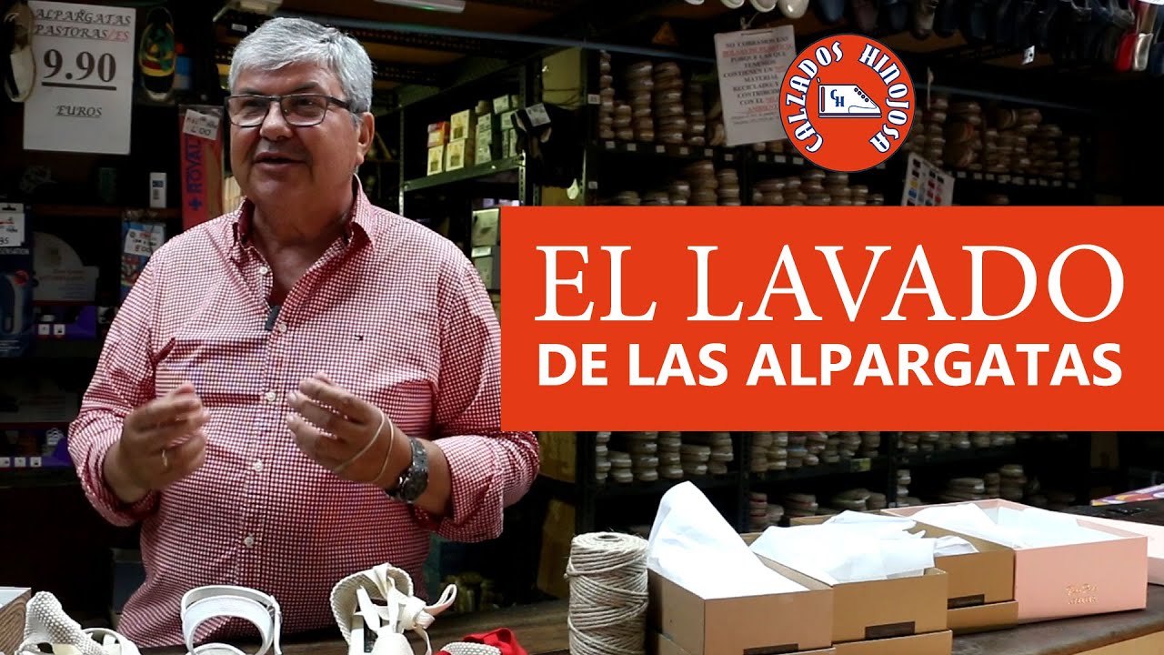 El lavado de las alpargatas