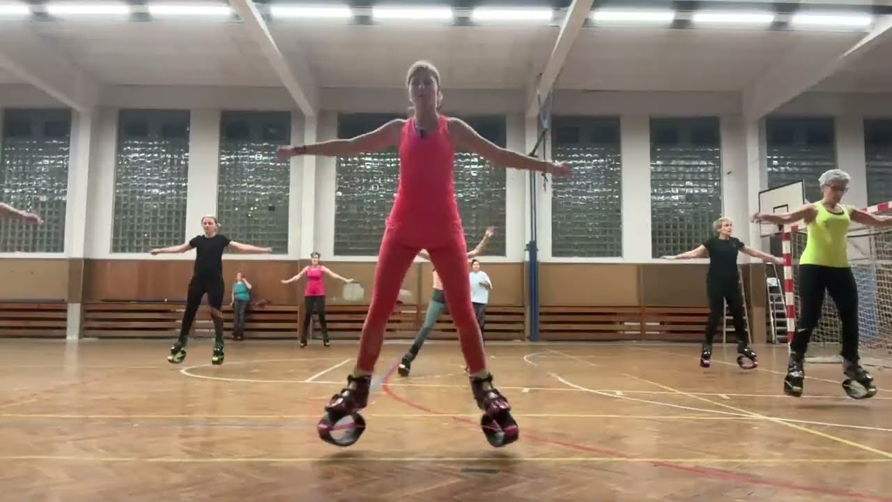 ŽIVĚ Kangoo Jumping Brozany s Dančou - únor 2026 - 40 min skákání, 15 min posilování