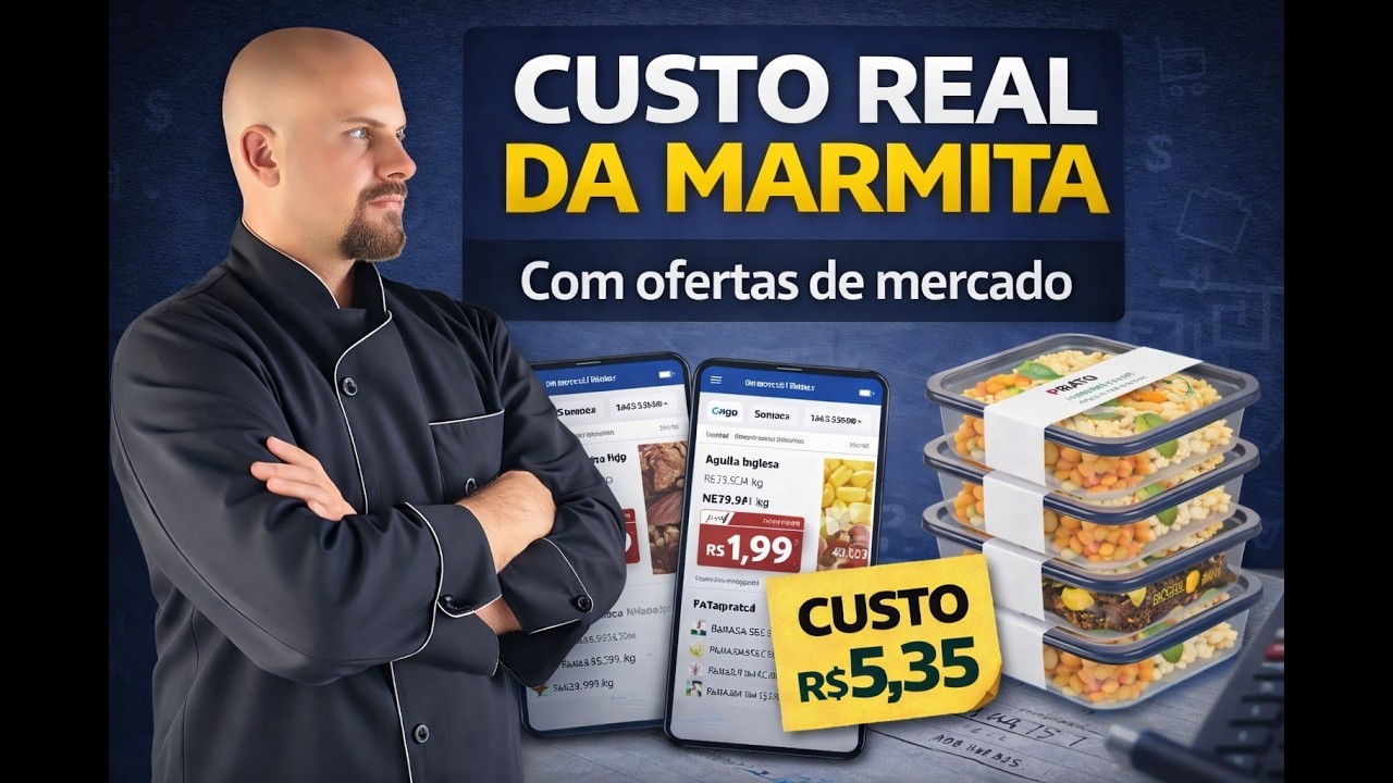 Como Montar Cardápios de Marmita Usando Ofertas Reais do Mercado (Ep. 03)