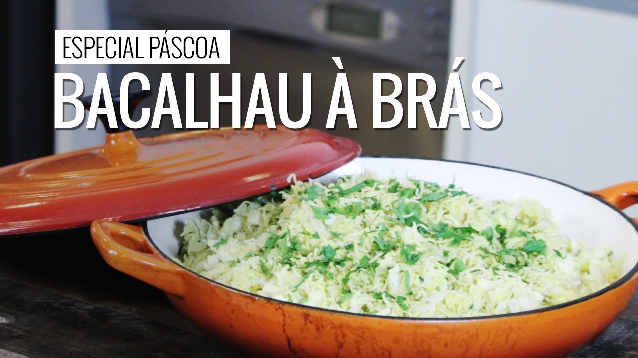 BACALHAU FÁCIL: ESPECIAL PÁSCOA (bacalhau à Brás)
