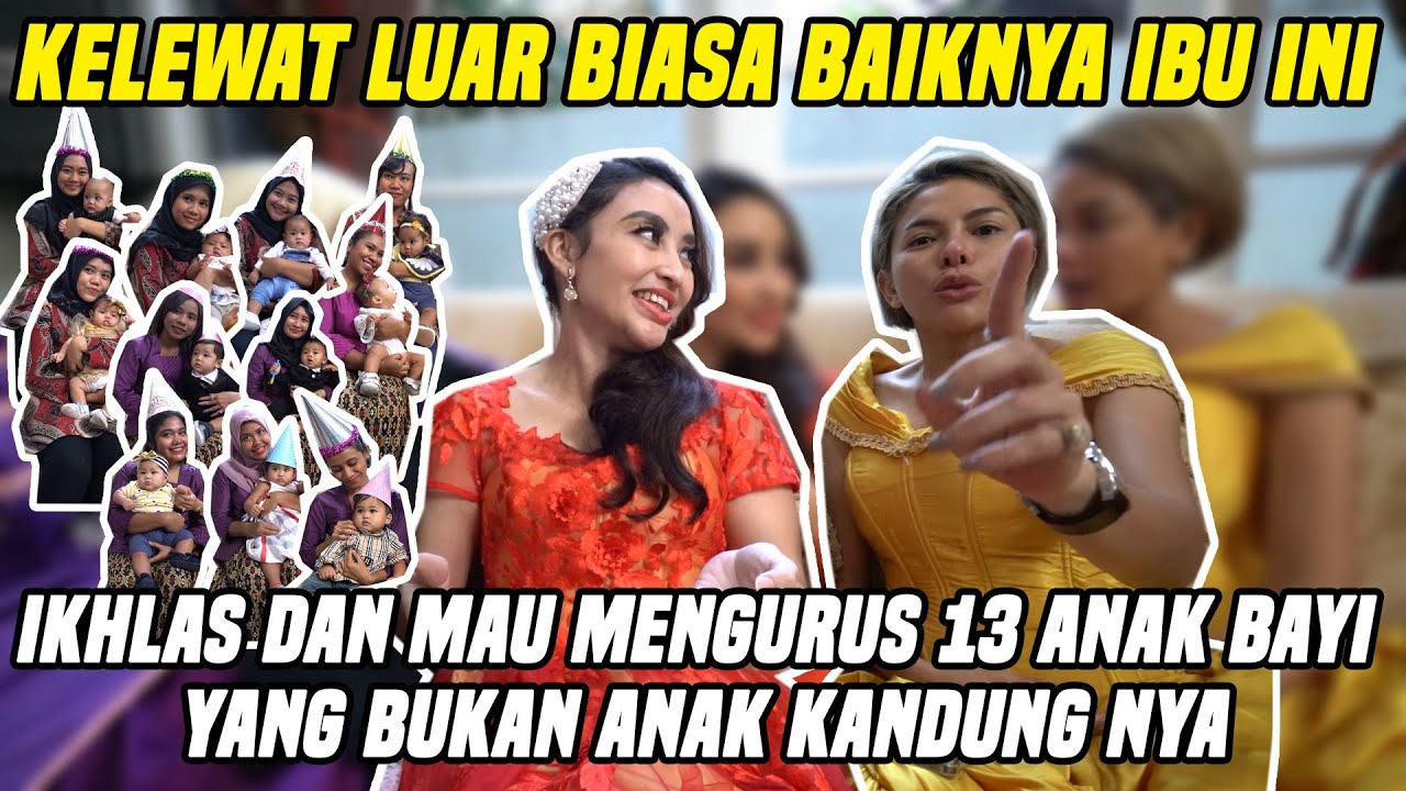 LUAR BIASA !!!! IBU INI MENGURUS 13 ANAK BAYI YANG BUKAN ANAK KANDUNGNYA !!! TANPA PAMRIH !!!
