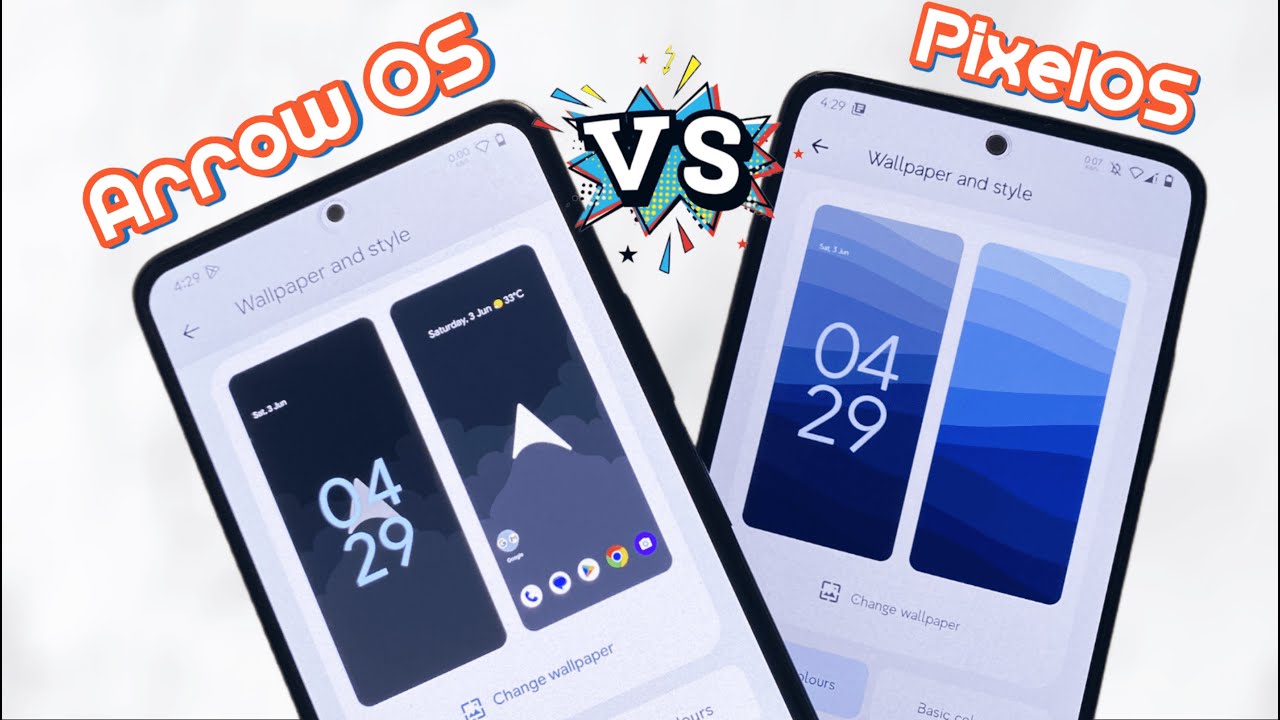 Arrow OS vs PixelOS - You'll choose AOSP or PIXEL?
