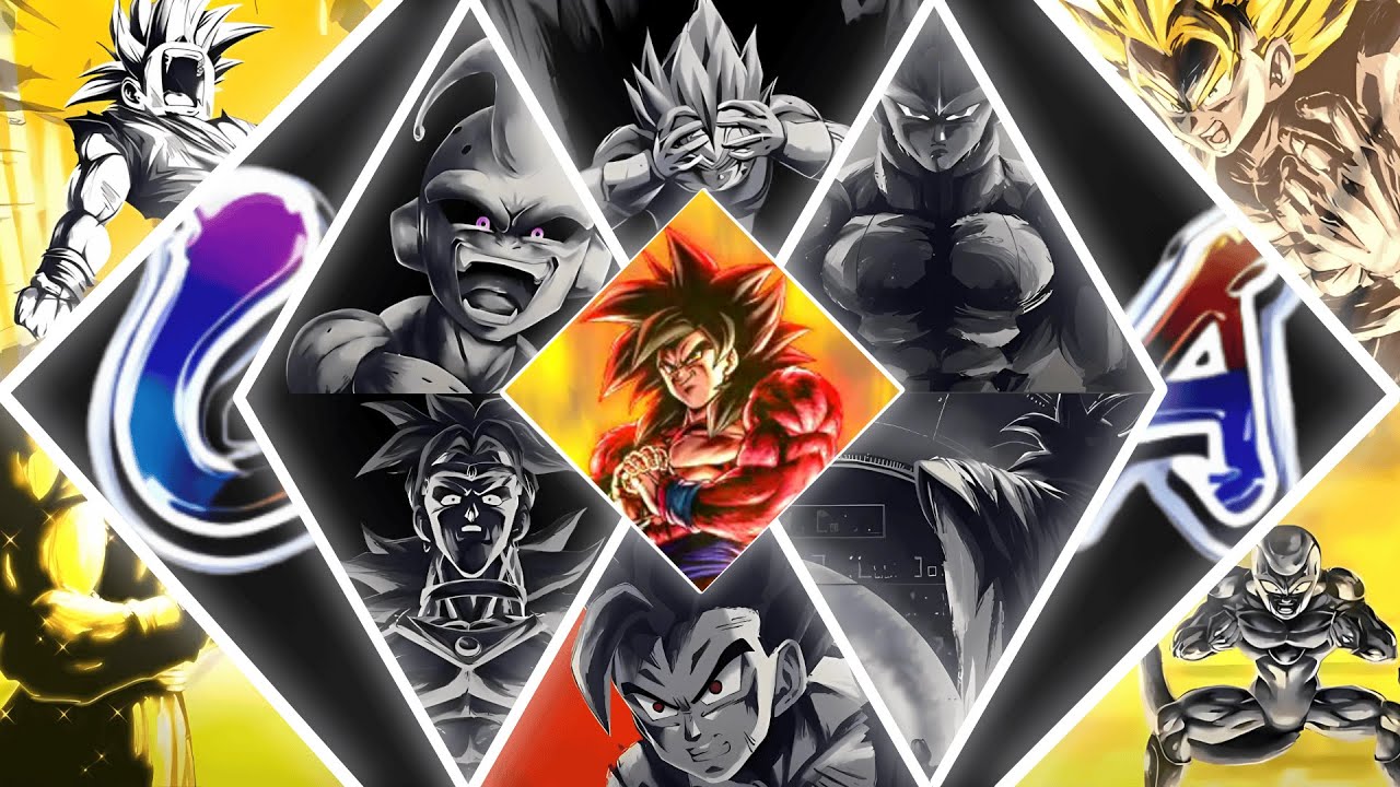 (LATEST) ALL ULTRA INK BRUSH ANIMATION | LANDSCAPE | ENGLISH DUB | DRAGON BALL LEGENDS