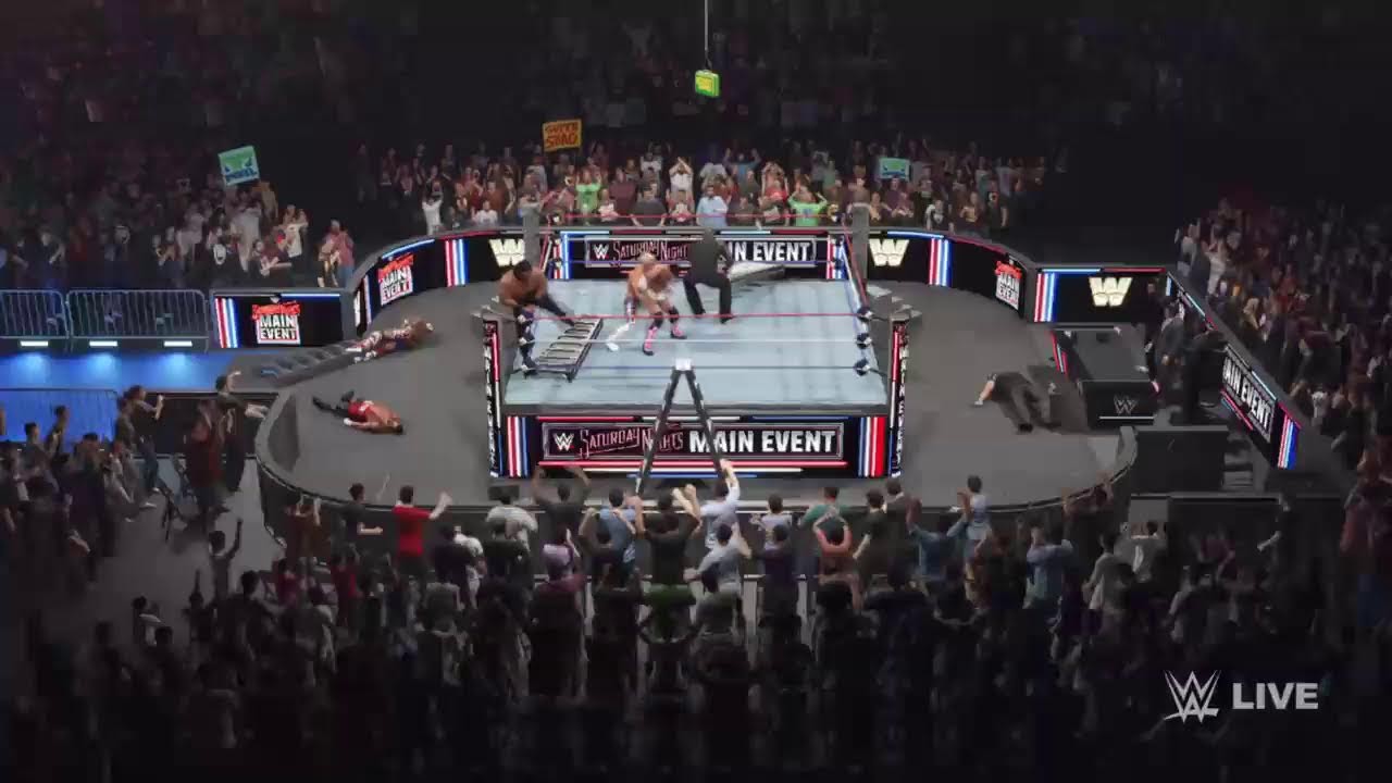 W2K25: 4-Way Tornado Tag Ladder Match: World Tag Team Championships