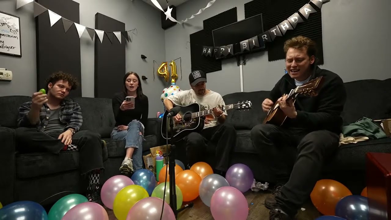 THE RETURN OF THE EGG!! Friday I'm In Love - The Cure (Acoustic Cover by First To Eleven)