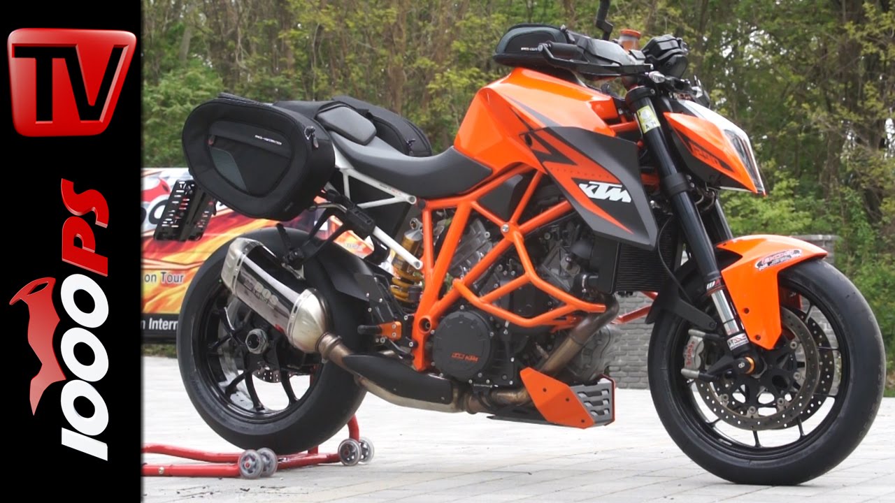 KTM 1290 SuperDuke R Tourer Umbau mit SW-Motech Teilen