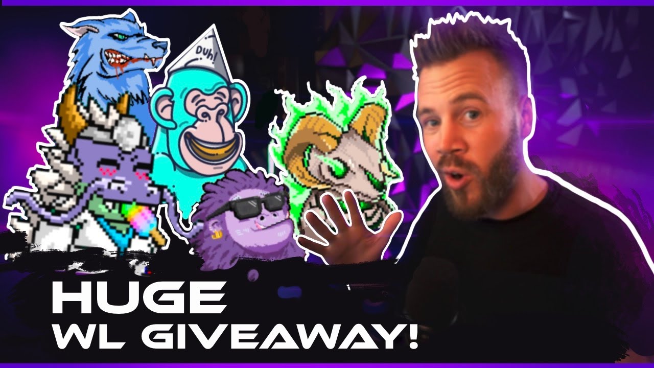 FIVE UPCOMING NFT PROJECTS TO WATCH FOR! WHITELIST GIVEAWAY 👀
