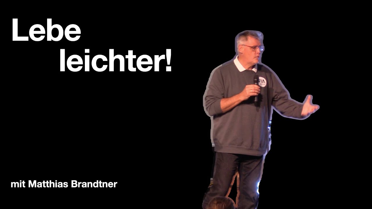 Lebe leichter! | Predigt mit Matthias Brandtner vom 12.10.2025