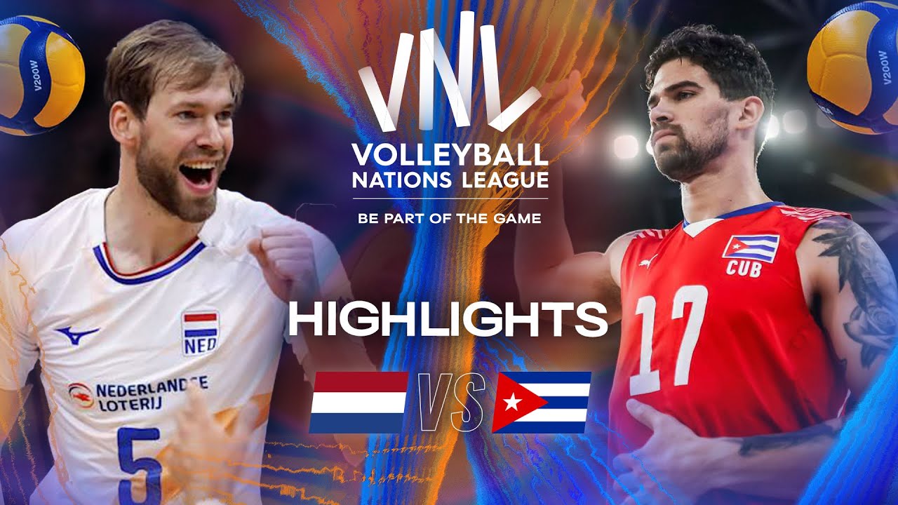 Netherlands 🇳🇱 vs. Cuba 🇨🇺 - Highlights | Week 2 | Men's VNL 2025