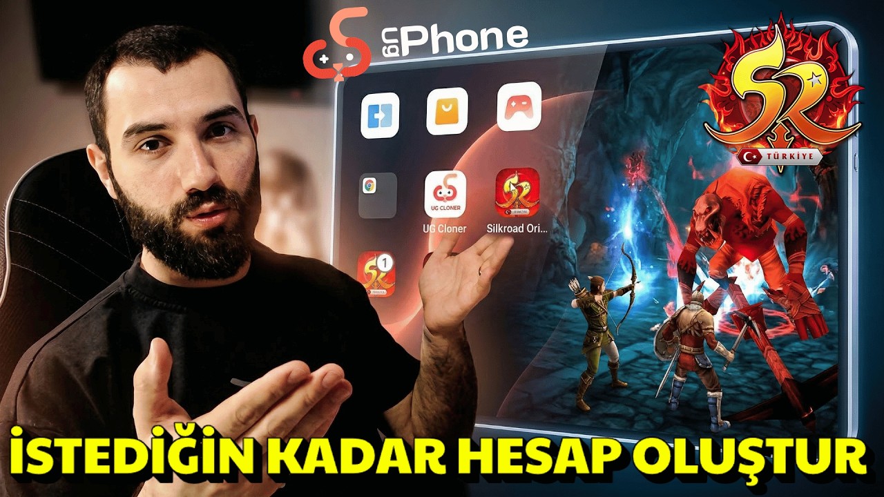 Silkroad Origin Mobile Türkiye | UGPhone İLE TELEFON VEYA BİLGİSAYARDAN SINIRSIZ HESAP AÇABİLİRSİN