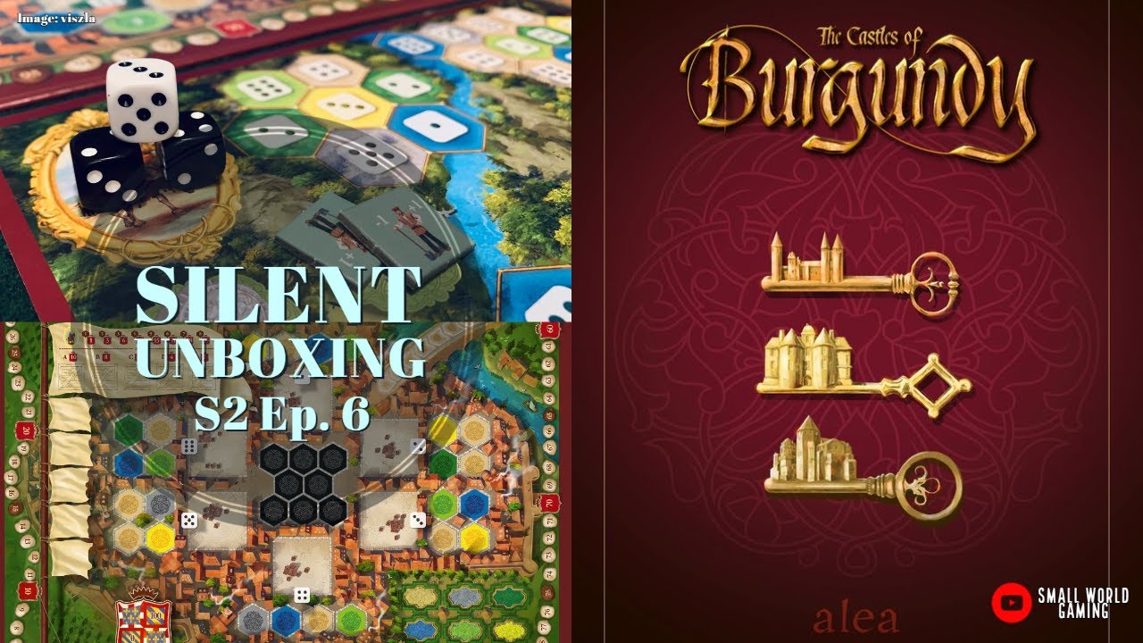 Silent Unboxing S2 Ep. 6 -- Castles of Burgundy (20th Anniversary Edition)