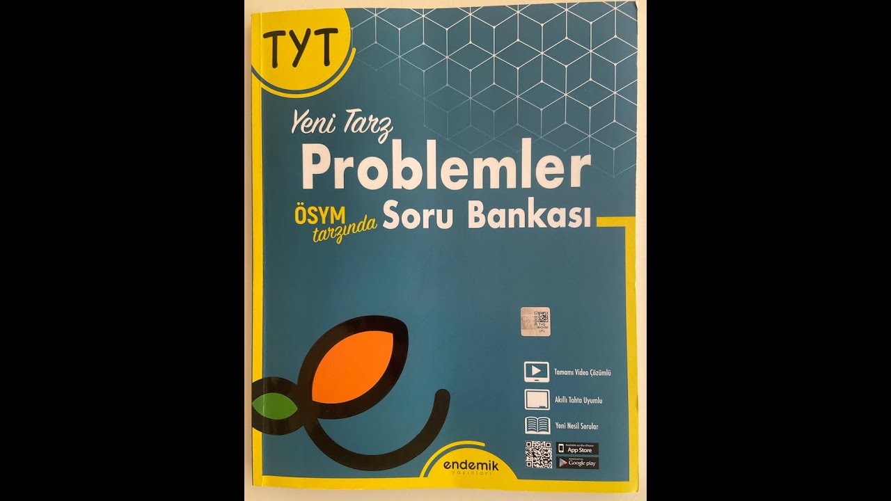 ENDEMİK Problemler Test-5 Birlikte Problem Çözelim :) 