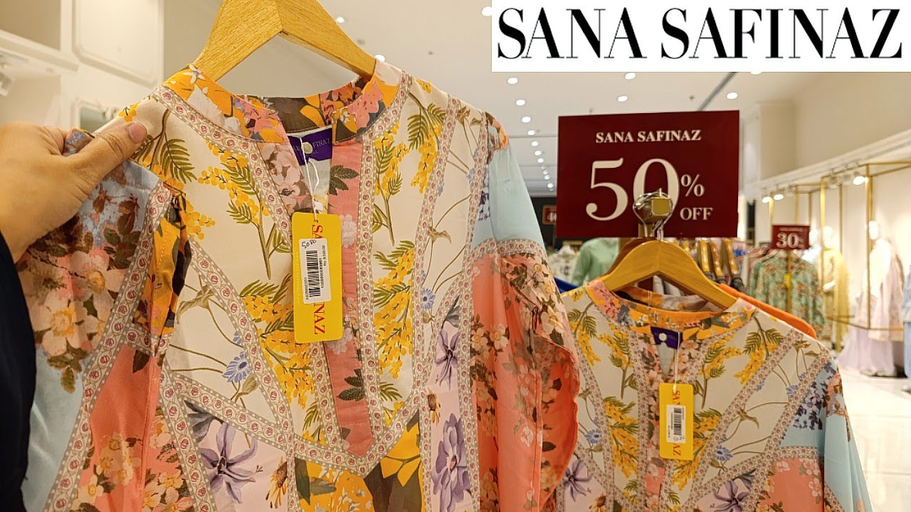 Sana Safinaz Azadi Sale 2025♥️Sana Safinaz Flat 50%Off Sale♥️Sana Safinaz Pret Sale 