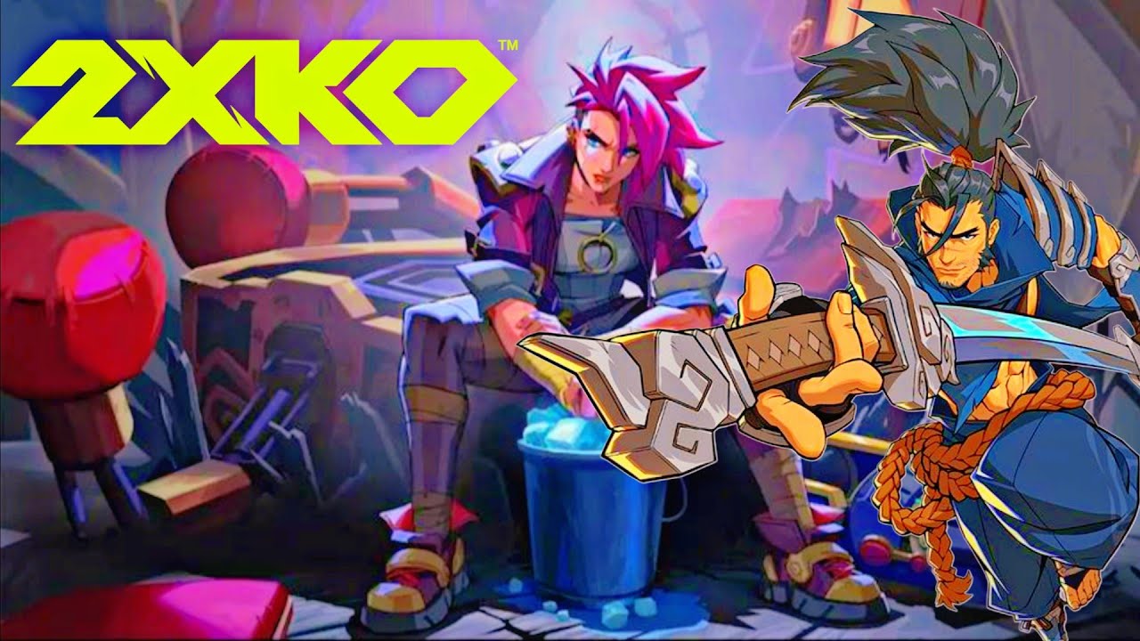 2XKO| JE TEST VI ET YASUO ET C'EST PAS JOJO 😂