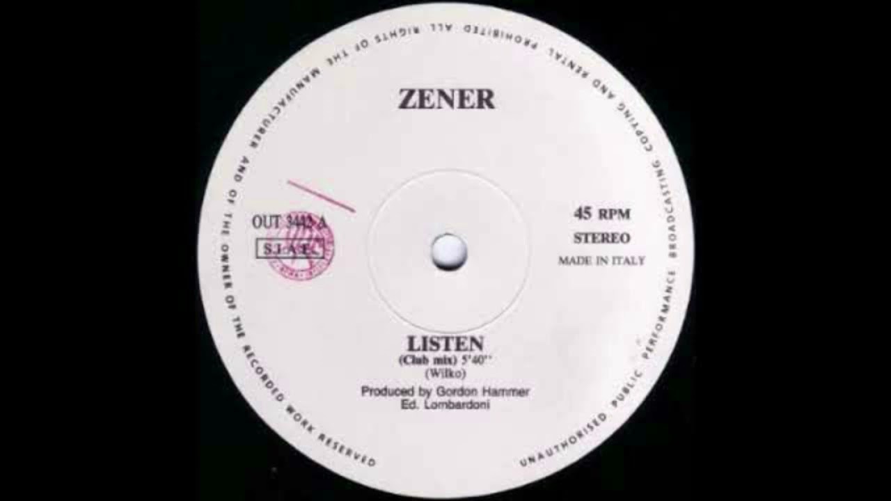 Zener   Listen   Club Remix