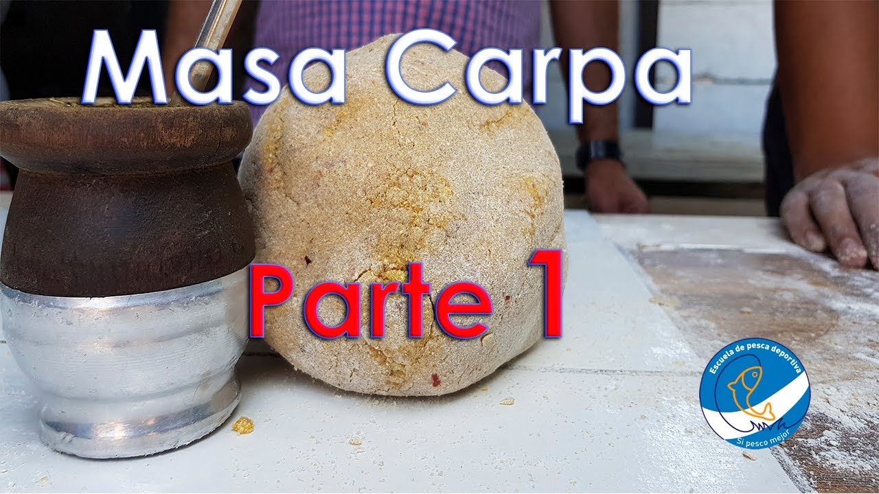 Masa para carpa Parte 1. No te pierdas las próximas !!!