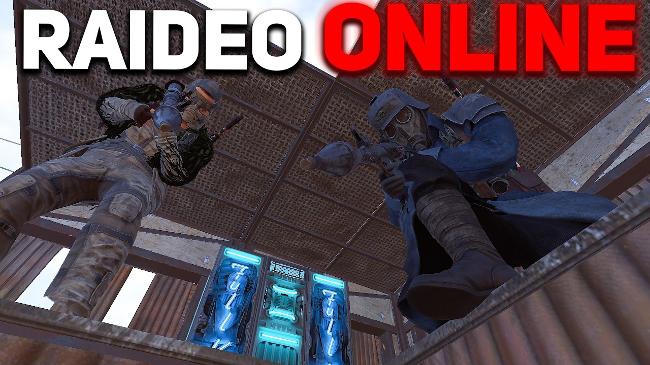 HACEMOS UN RAIDEO ONLINE A TOP DOWN!! - Ludovici RUST