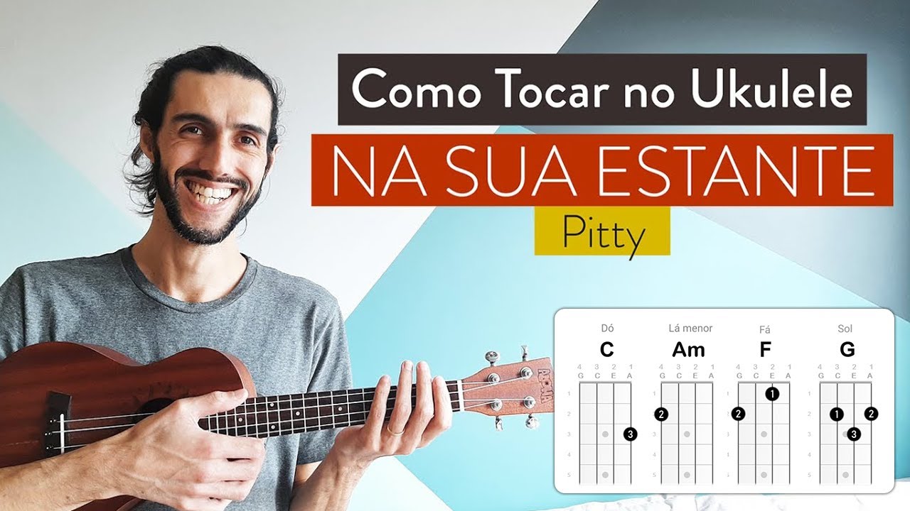 NA SUA ESTANTE da Pitty | como tocar no ukulele com cifra simplificada
