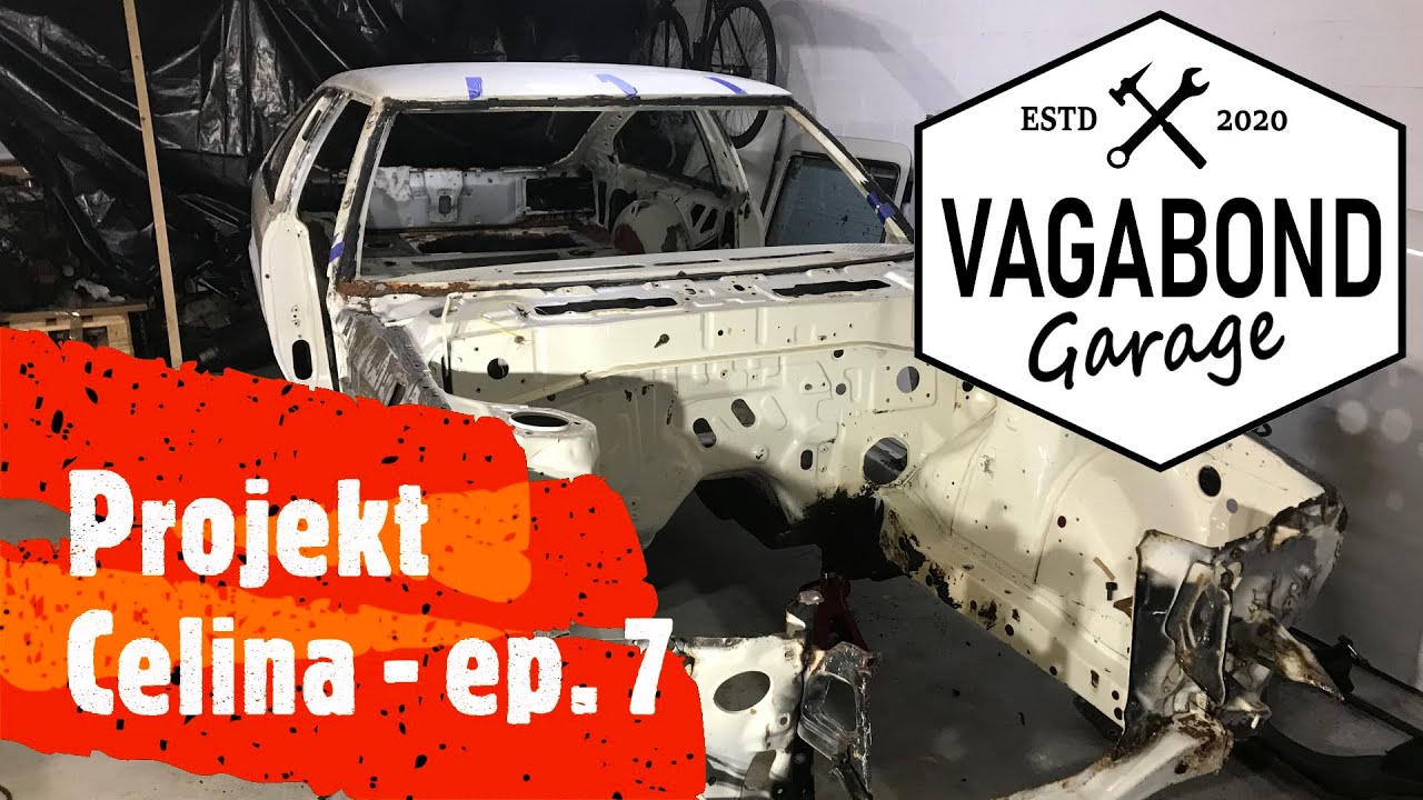 Projekt Celina ep7 - usuwanie szyby żyłką wędkarską (removing windshield with a fishing line)