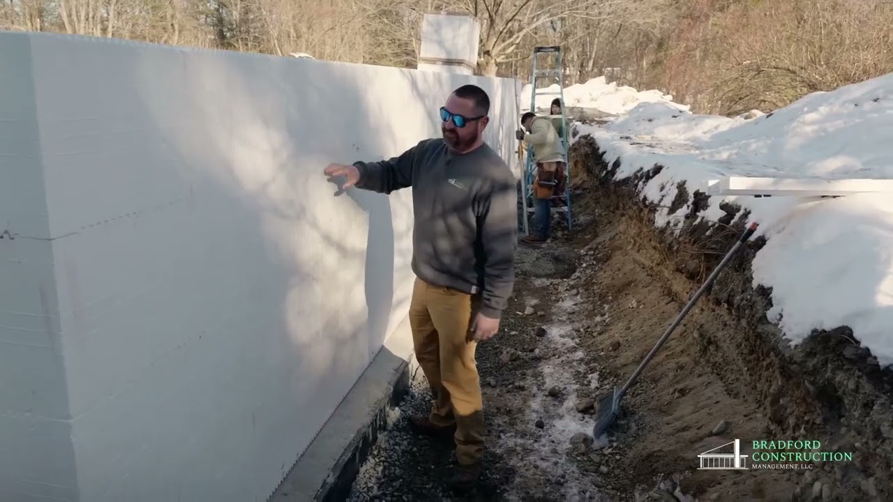 Breaking ground on a full ICF ADU in Andover, MA