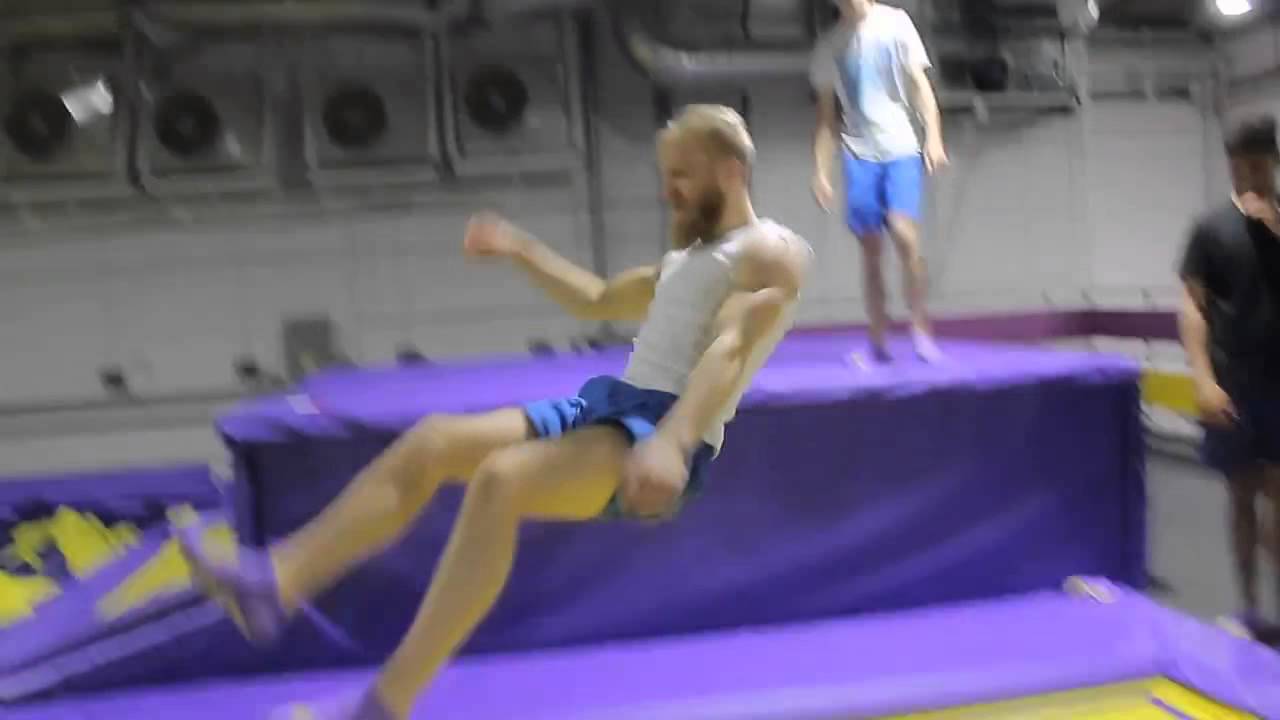 INSANE TRAMPOLINE PARK TRICKS - Gravity Force UK