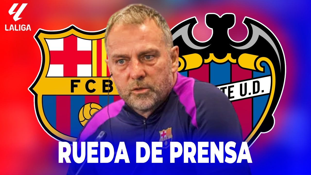 Hansi Flick Rueda De Prensa | Barcelona x Levante - La liga 25/26