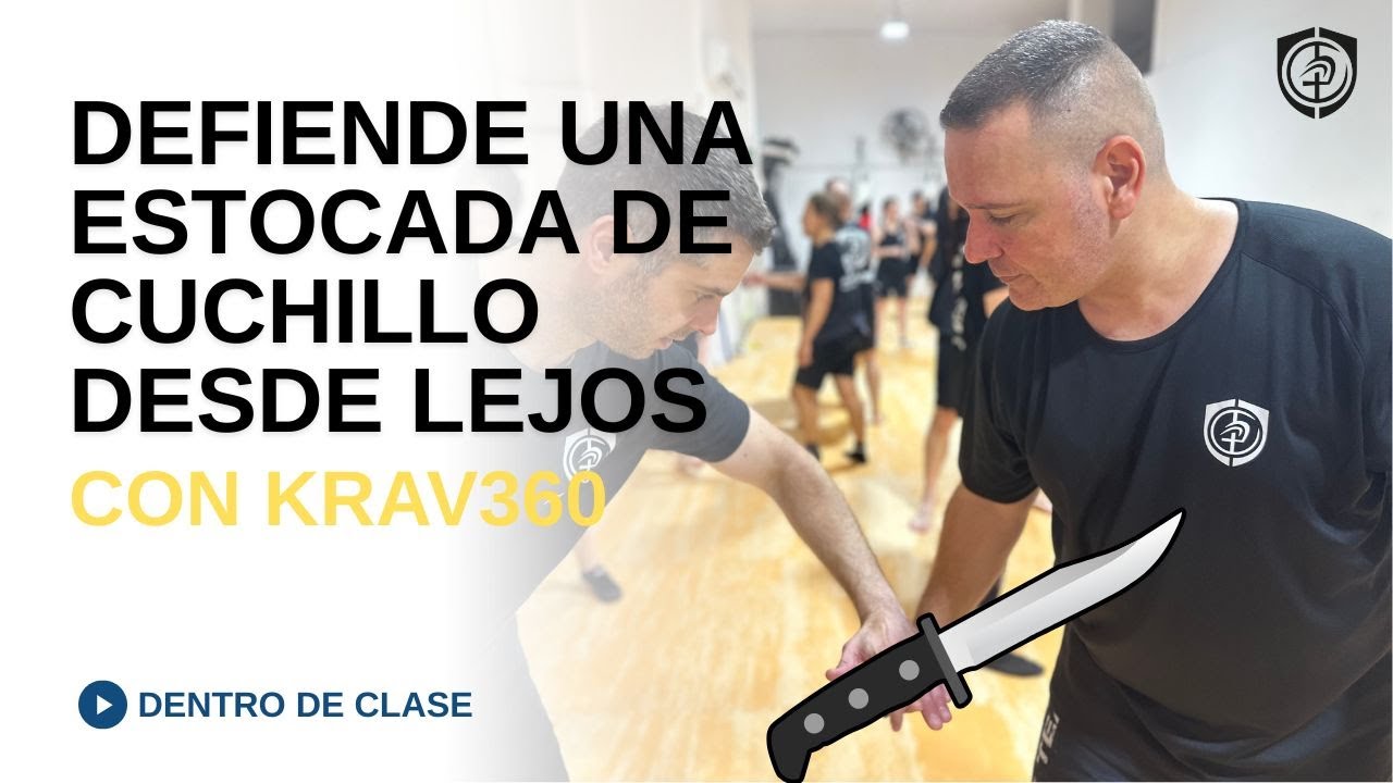 Defiende una Estocada de Cuchillo Desde Lejos | con KRAV360