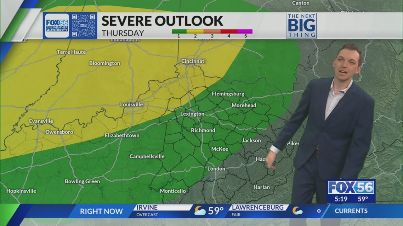 Kentucky weather forecast: 5:15 a.m. 2/18/26
