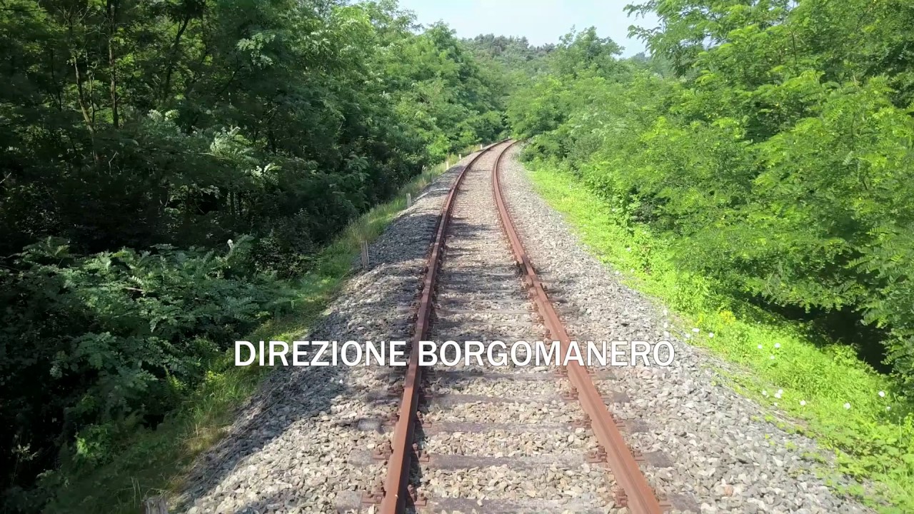 Ferrovie abbandonate Santhià - Arona DJI Mavic Pro