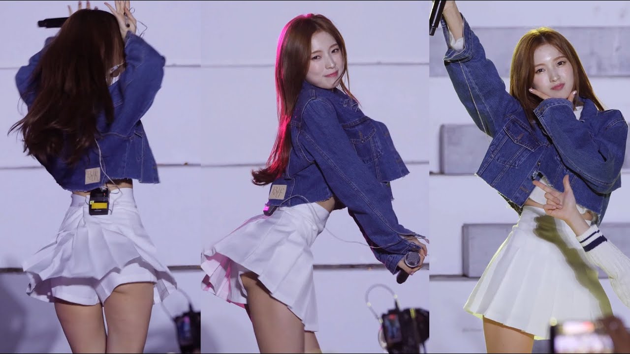 221013 아린 Arin 4K Cam 오마이걸 (OH MY GIRL) - 'Dun Dun Dance' (신한대학교50주년기념행사)