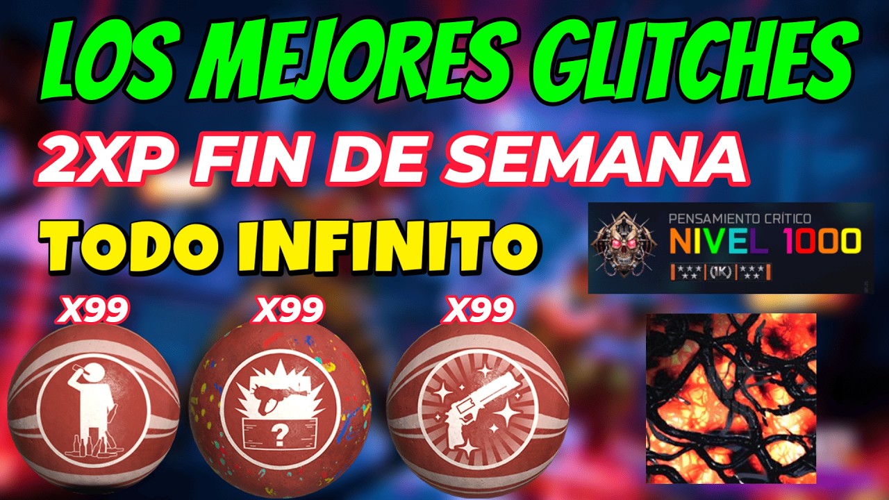 LOS MEJORES GLITCHES DE BO7 ZOMBIES 2XP FIN DE SEMANA T2