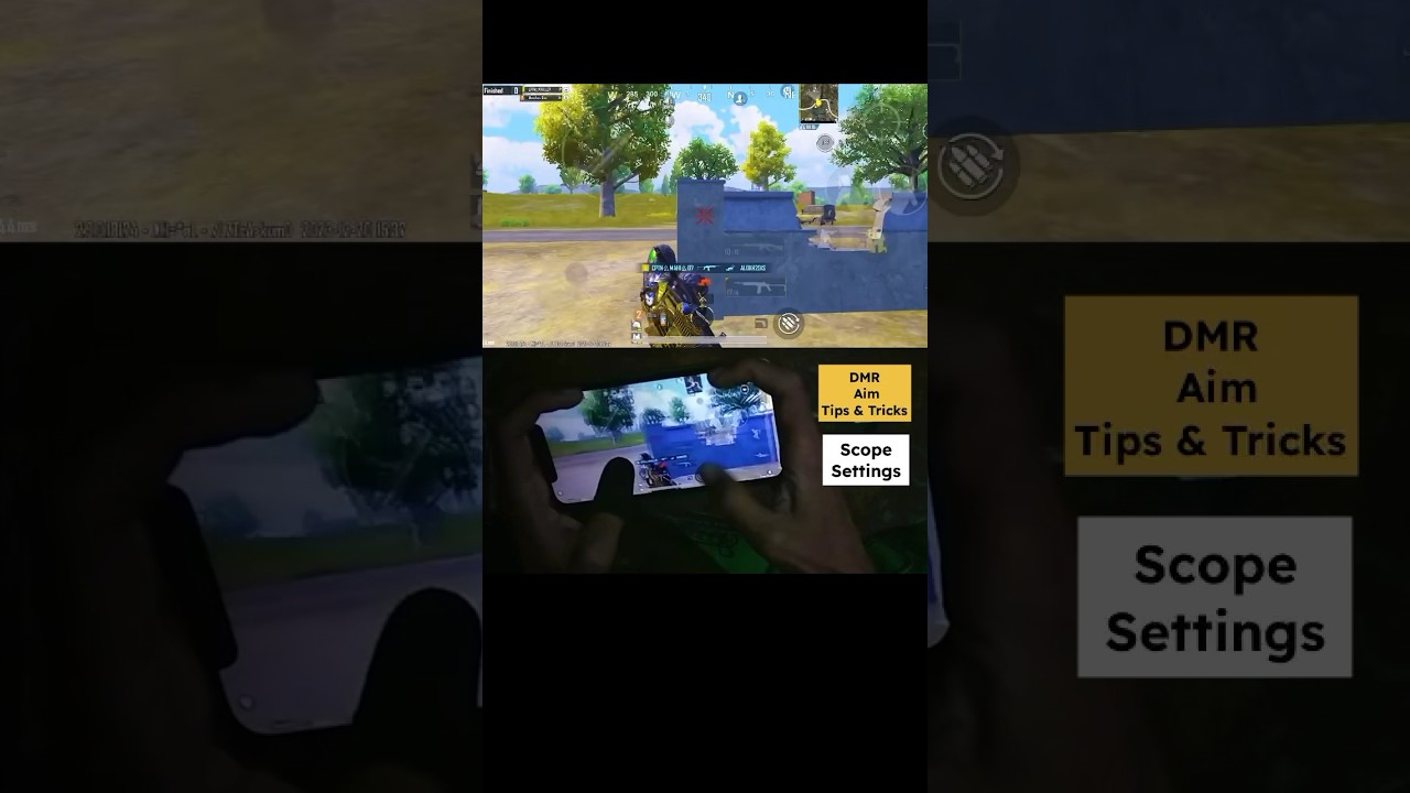 Scope Settings 4 Finger ✅ #bgmi #bgmishorts #pubgshorts #shorts #short #pubg #pubgm #handcam #iphone