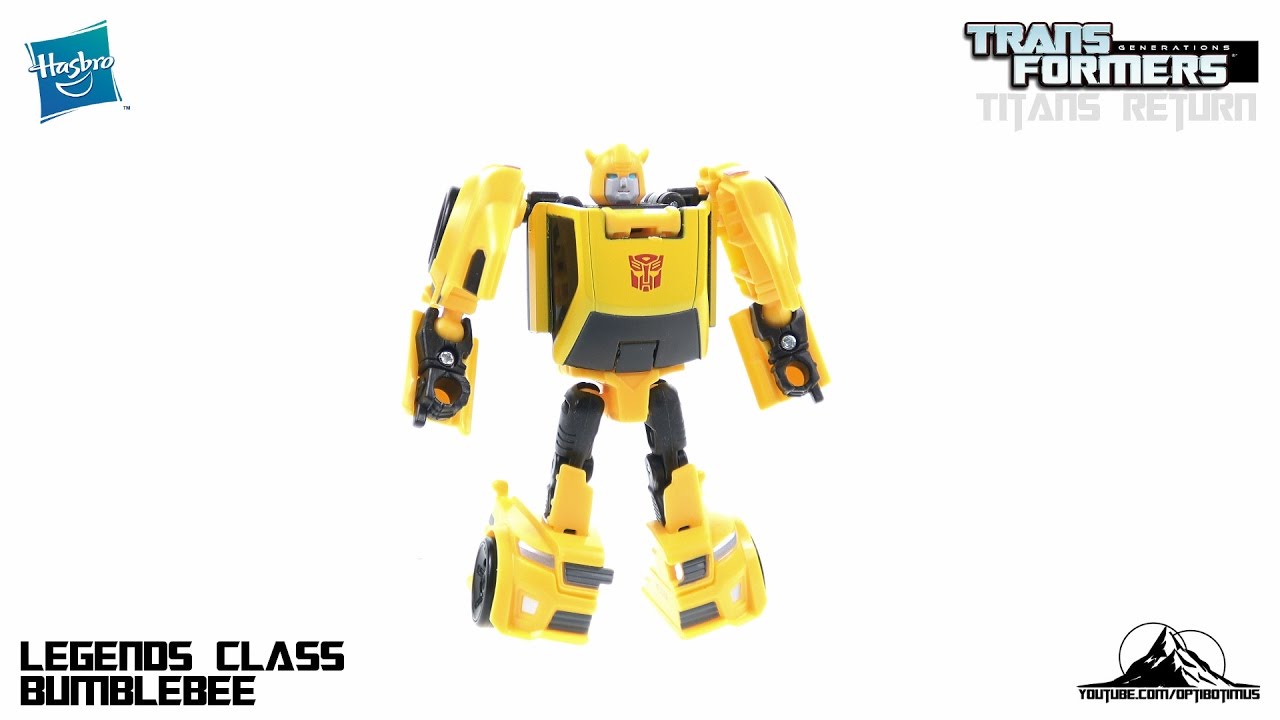 Transformers Titans Return Legends Class BUMBLEBEE Video Review