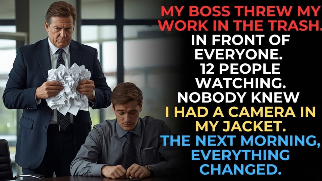 I Secretly Recorded My Boss for 6 Months. What Happened Next Destroyed Him.
