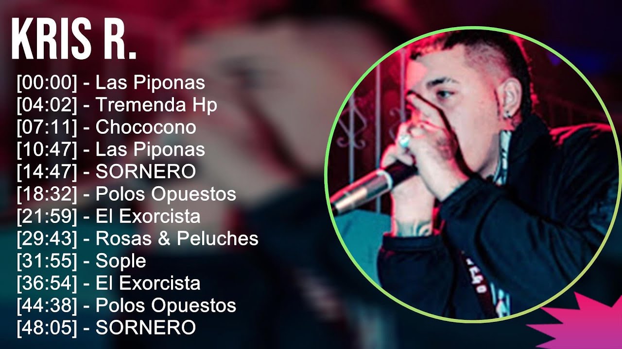 Kris R. 2024 MIX Nuevas Canciones - Las Piponas, Tremenda Hp, Chococono, Las Piponas