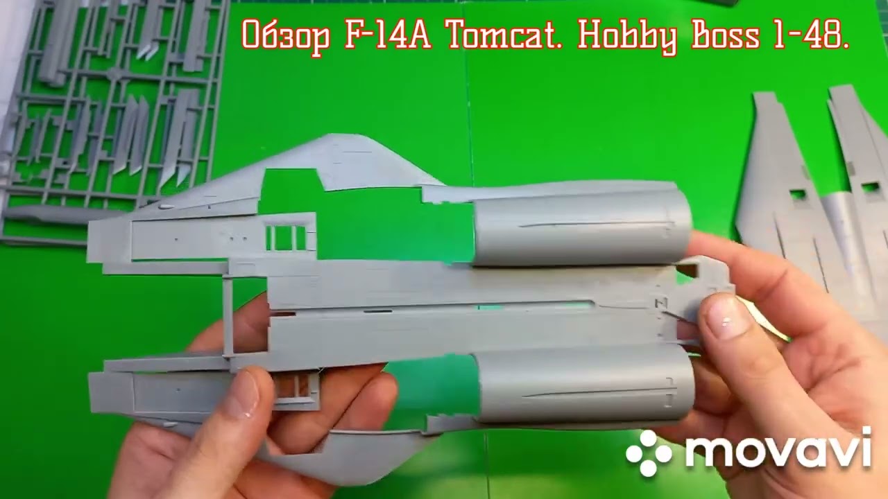 Обзор F-14A Tomcat. Hobby Boss 1-48