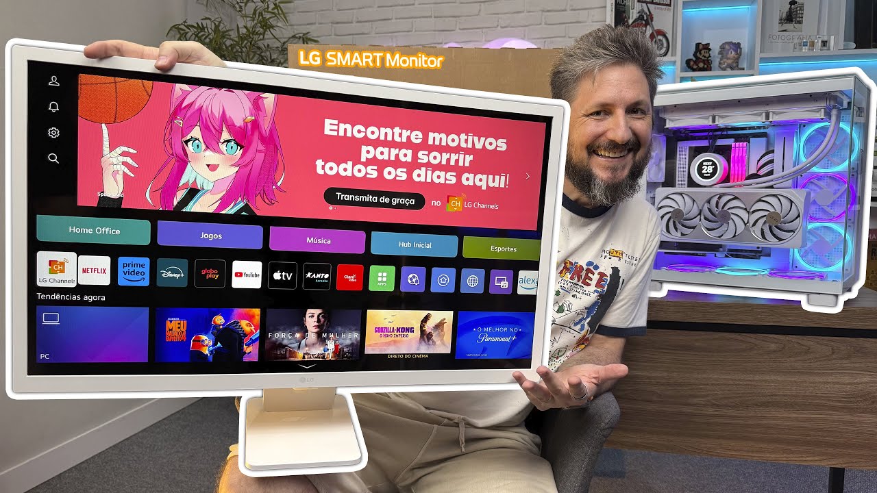 Monitor e TV ao mesmo tempo! Testamos o LG MyView Smart de 32