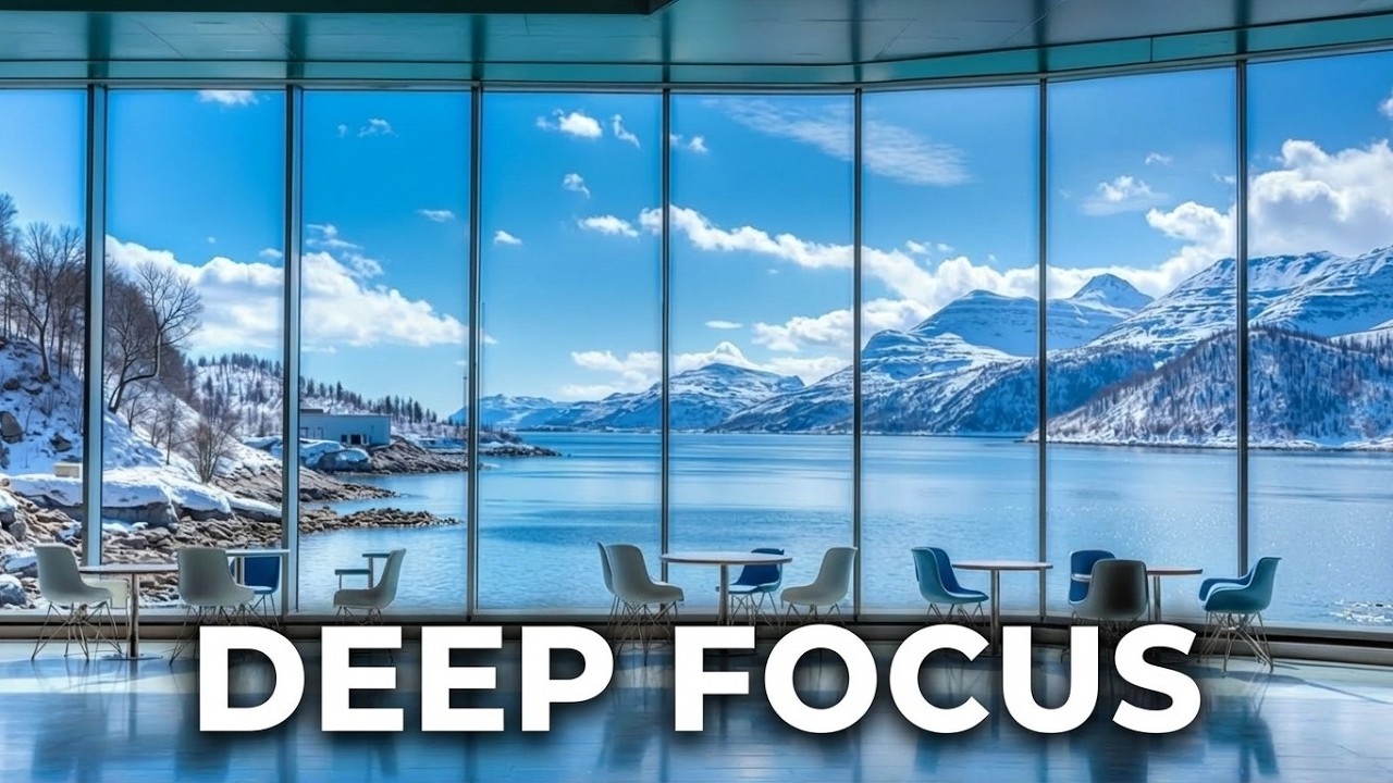 Deep Work & Hyperfocus - Minimalist Ambient Focus for CEO Concentration & Pure Flow State