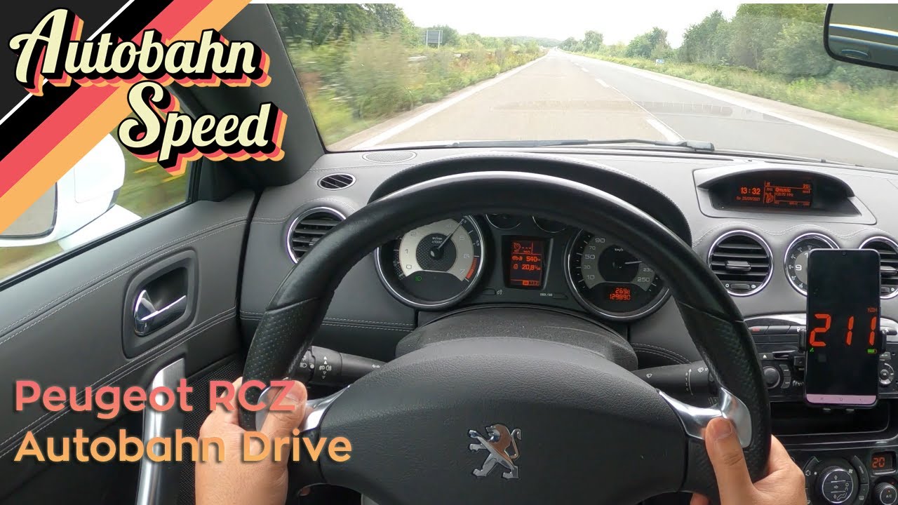Top Speed 211 km/h GPS - Peugeot 1.6 16V - by Autobahn Speed!