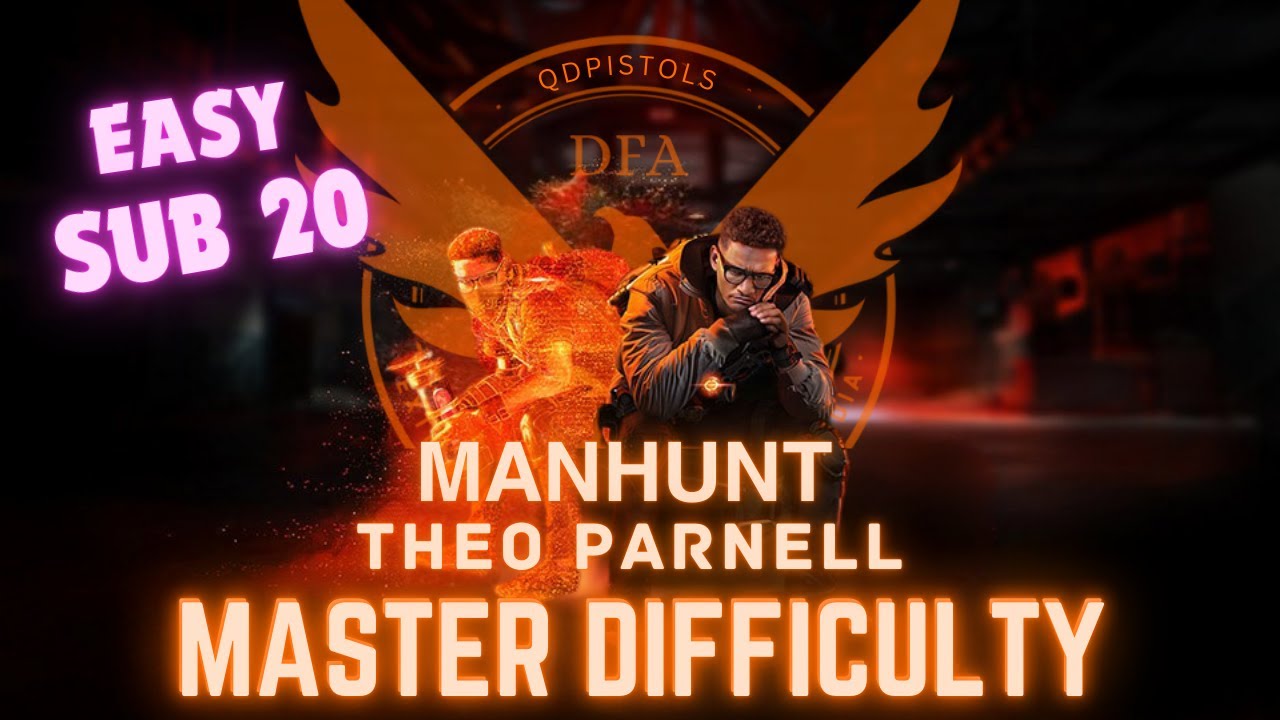 MANHUNT - THEO PARNELL MASTER DIFFICULTY EASY GUIDE #thedivision2 #manhunt