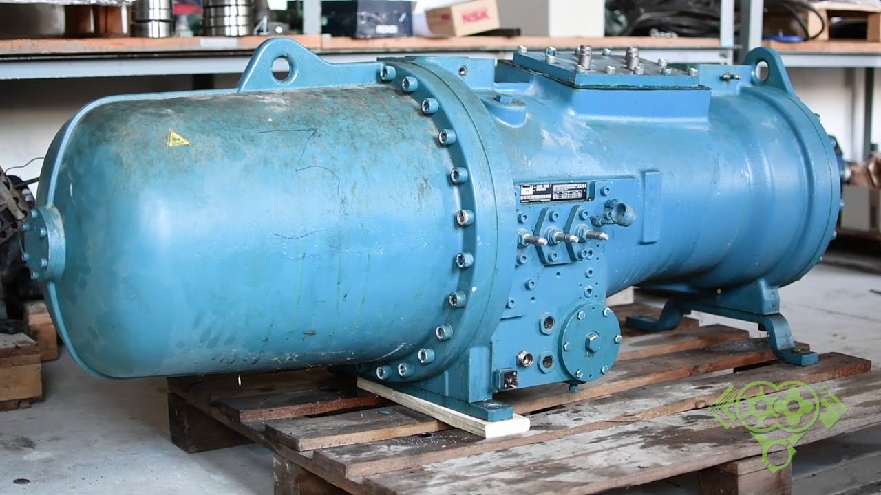 Капитальный РЕМОНТ винтового компрессора FRASCOLD CXH52-110-316Y | Repair Frascold screw COMPRESSOR