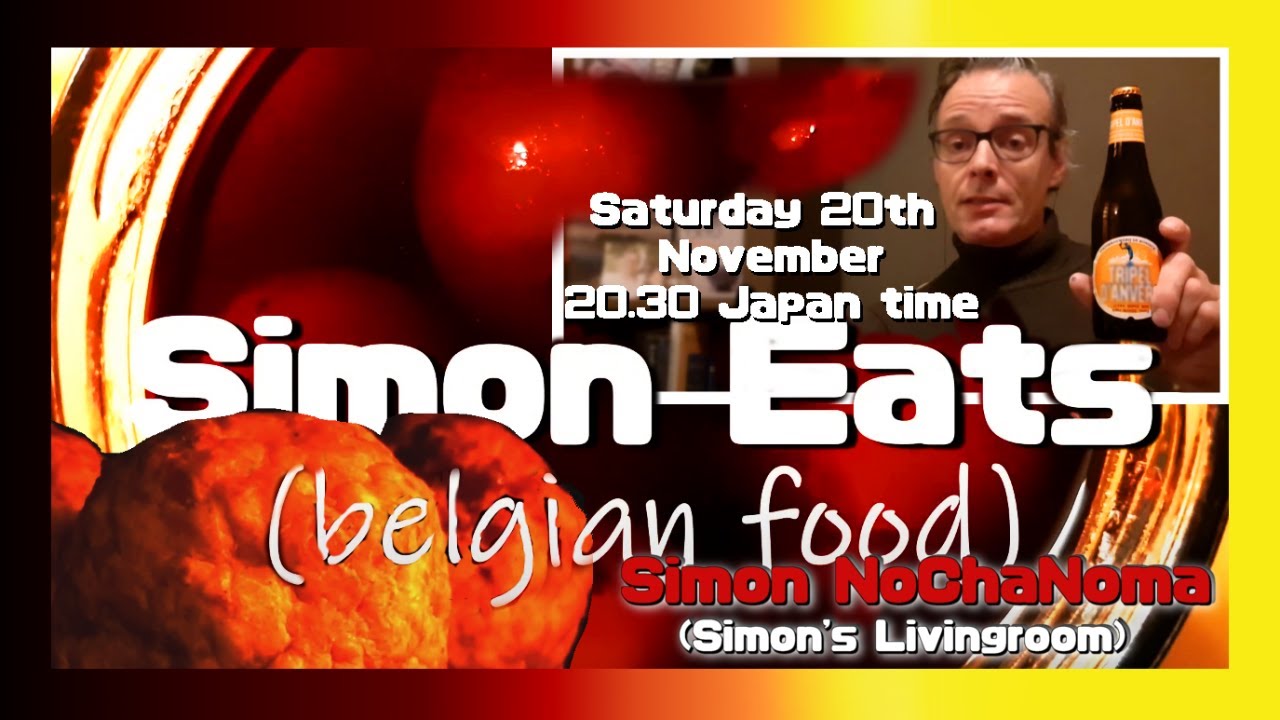 Simon NoChaNoMa in Simon Eats (belgian food)