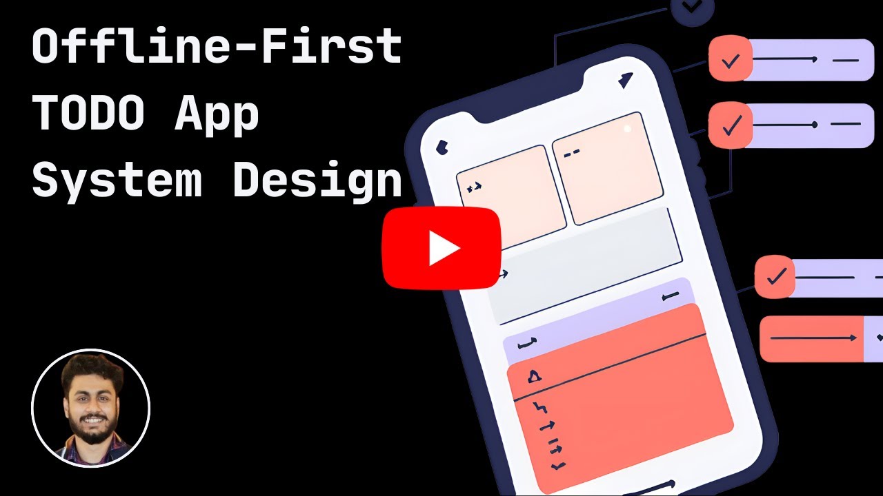 Mobile System Design | Offline-First TODO App : HLD-LLD Explained