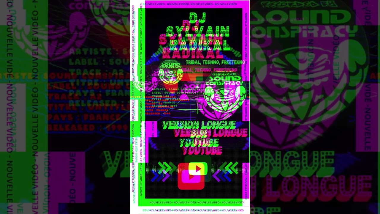 Sound Conspiracy 03 Track A2 Untitled #techno #freetekno #technomusic #vinylcollection #dj