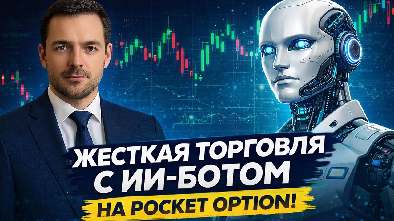 Pocket Option обучение! Торговля с ИИ Роботом на Покет Опшн! Бинарные опционы стратегия