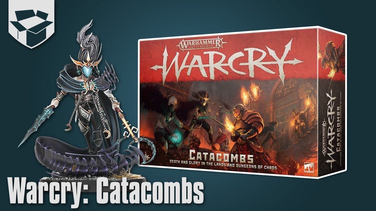 Распаковка - Warcry:  Catacombs