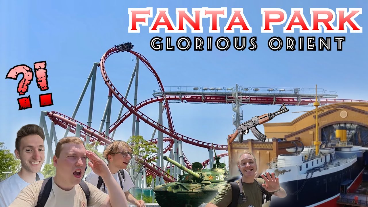 Absolut FASSUNGSLOS im Chinesischem KRIEGSPARK!? Fanta Park Glorious Orient | Vlog #233 | SOA #04