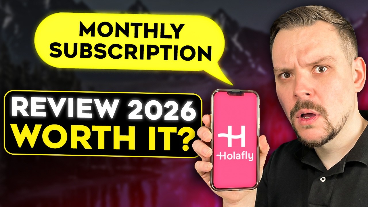 Обзор ежемесячной подписки Holafly на 2026 год | Самый разумный способ оставаться на связи в долг...