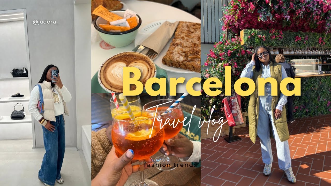 7 days in Barcelona | A Travel Vlog- tapas, shopping, mother daughter time
